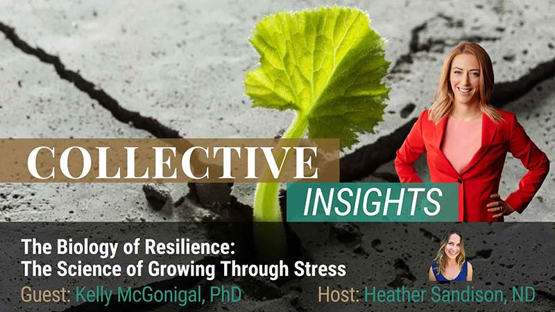 Dr. Sandison interviews Kelly McGonigal, Ph.D. on the Science Of Resilience Featured Image