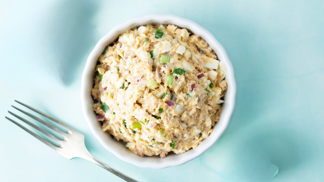 Canned Salmon Salad Featured Image