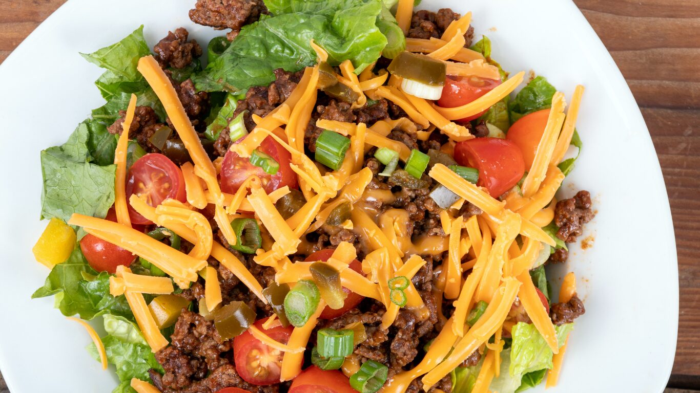 Grass-Fed Burger Bowl Featured Image
